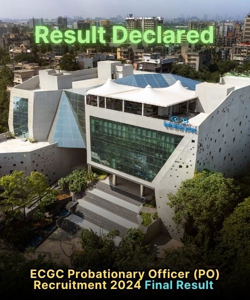 ECGC Probationary Officer (PO) Recruitment 2024 Final Result